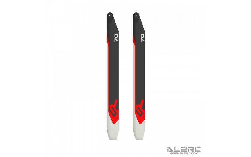 ALZRC - R Carbon Fiber Blades -700mm - Orange
